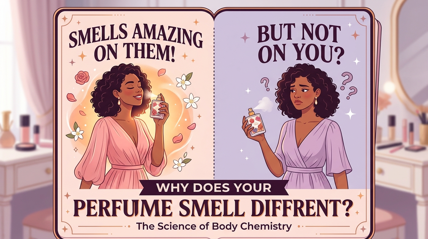Why Does Your Perfume Smell Amazing on Someone Else but Not on You?