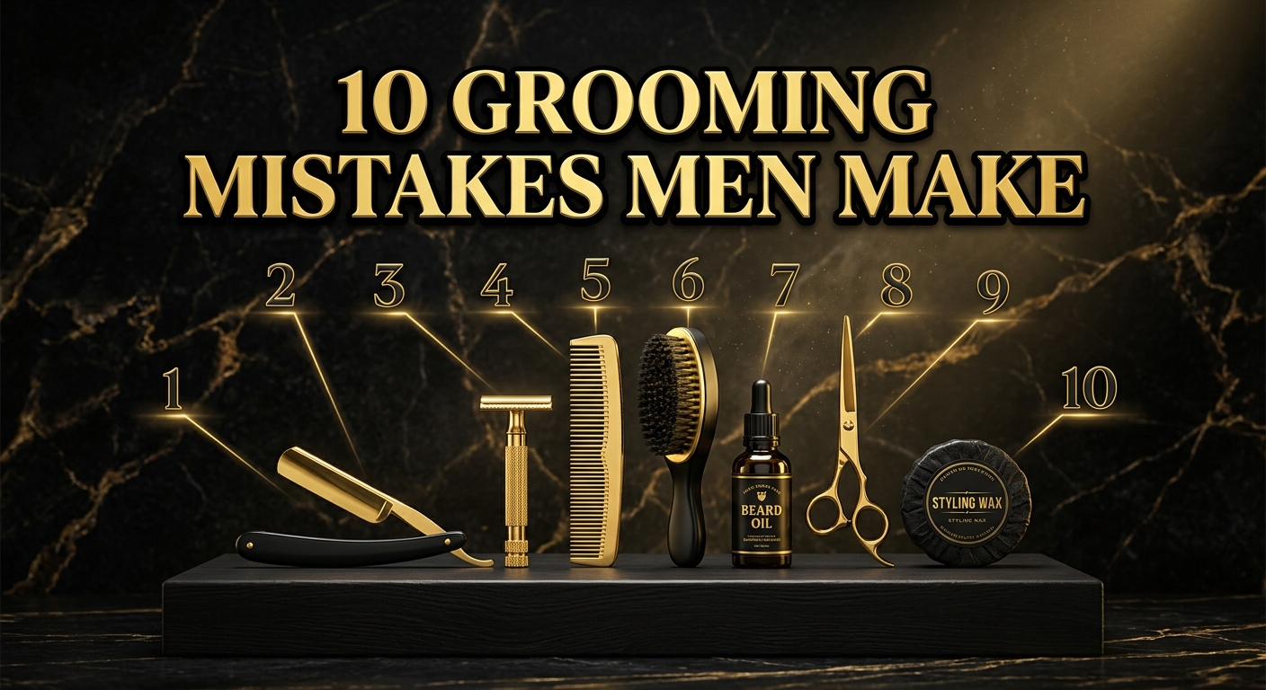 10 Grooming Mistakes Men Make Without Realizing It